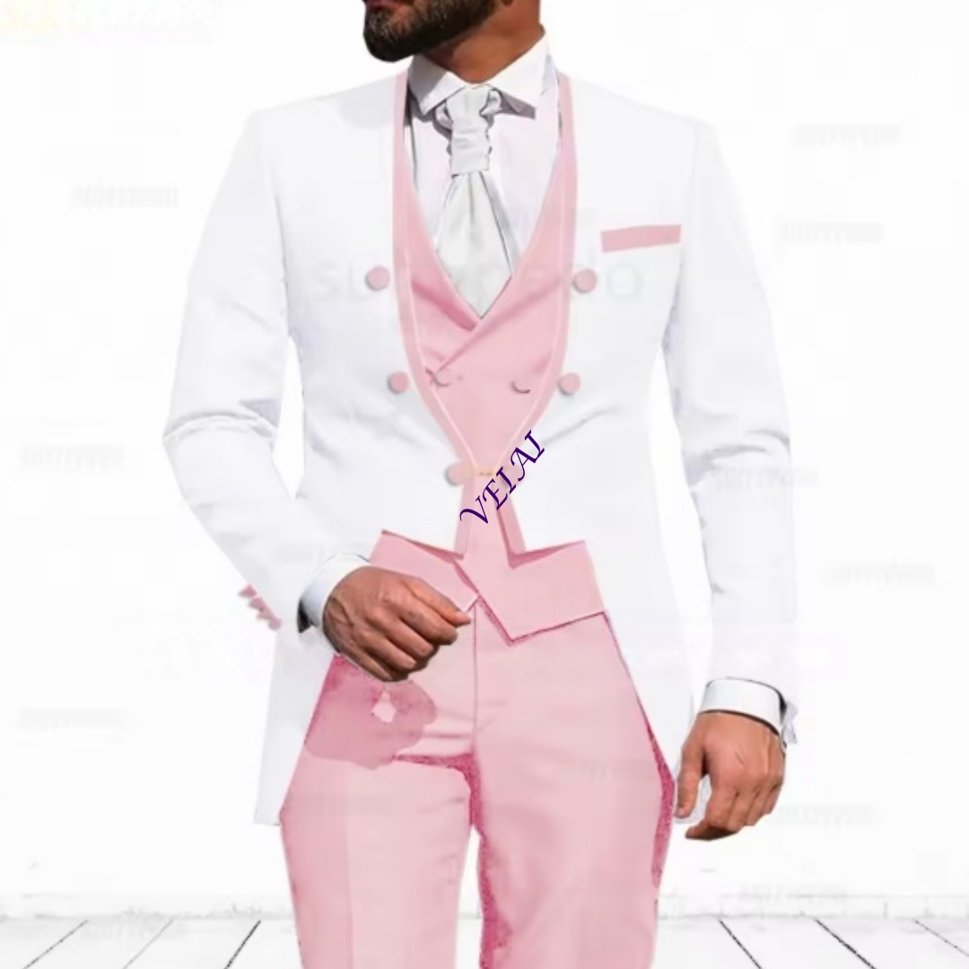 Elegant Formal Men'S Wear - بدلة رجالية مخصصة باللون الأزرق السماوي