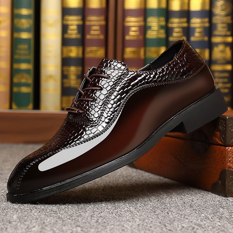 Men'S Formal Style - أحذية رجالية رسمية من الجلد اللامع