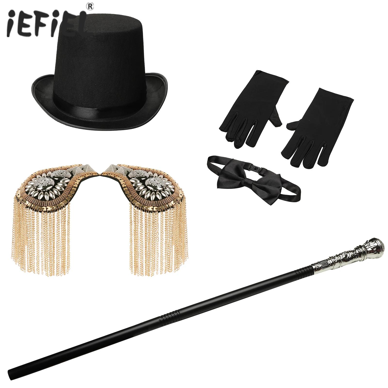 الكبار السيرك Ringmaster زي تأ - مراجعة Formal Wear Gloves Men وسعره