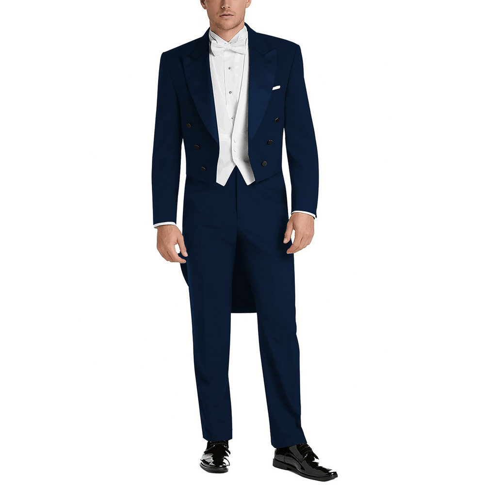 طقم بدلة رجالي من الساتان ذو ط - مراجعة Elegant Formal Men'S Wear وسعره