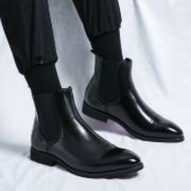 الرجال الكلاسيكية الأحمر تشيلس - مراجعة Men'S Formal Style وسعره