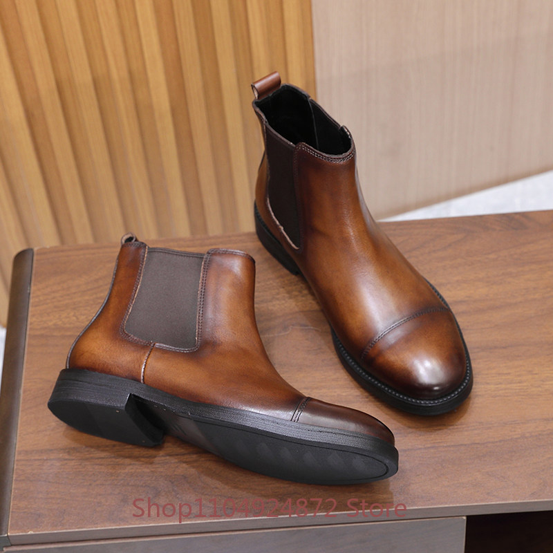 أحذية تشيلسي رجالية عالية الجو - مراجعة Men'S Formal Style وسعره