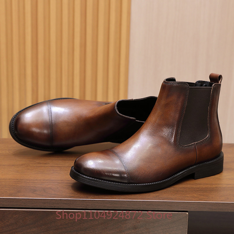 أحذية تشيلسي رجالية عالية الجو - مراجعة Men'S Formal Style وسعره