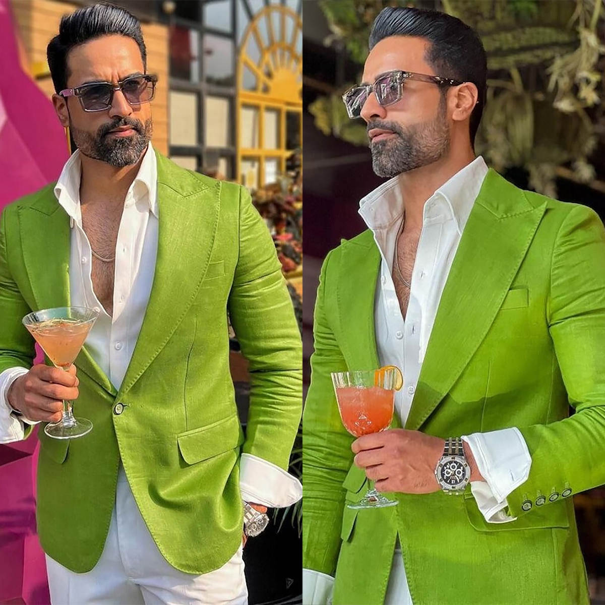 بدلة زفاف رجالية خضراء أنيقة م - مراجعة Men Formal Wear Green وسعره
