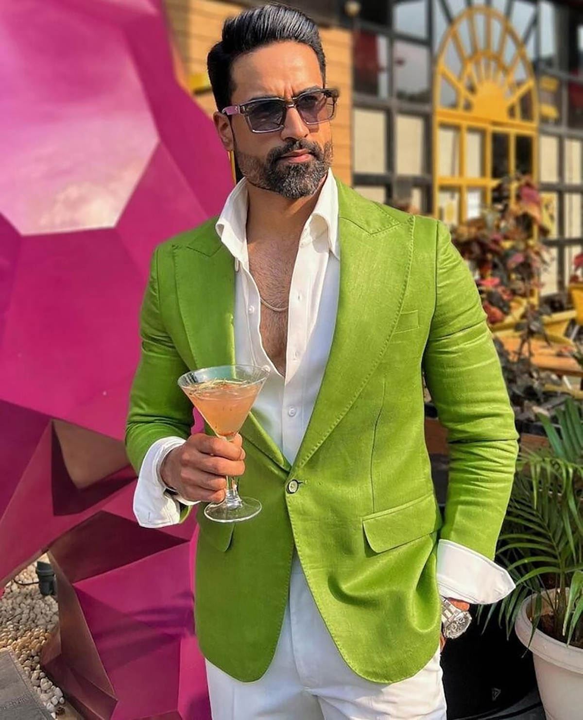 بدلة زفاف رجالية خضراء أنيقة م - مراجعة Men Formal Wear Green وسعره