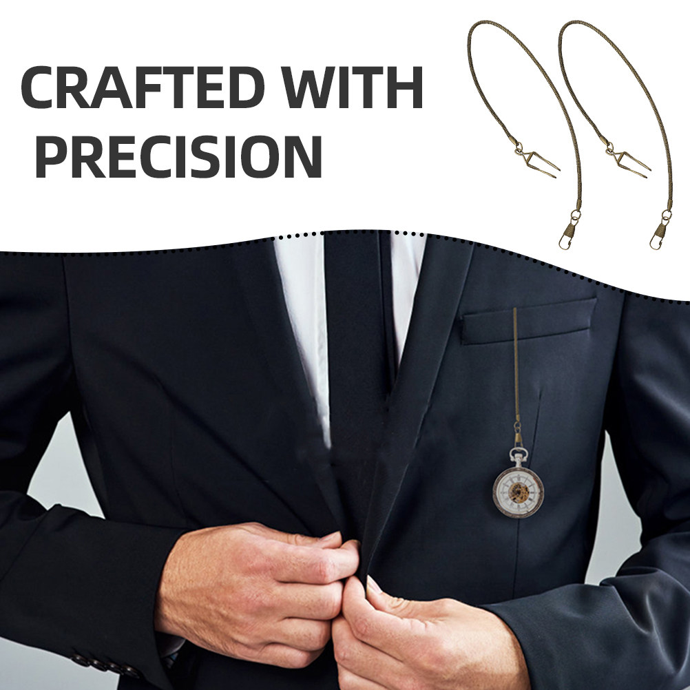 قطعتان من سلسلة ساعة الجيب الم - مراجعة Men'S Formal Wear Watches وسعره