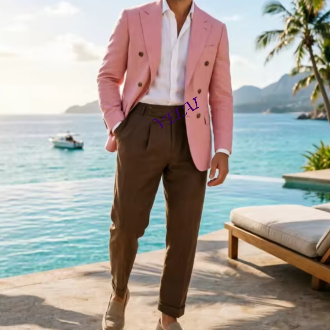 بدلة رجالية مخصصة من قطعتين بل - مراجعة Elegant Formal Men'S Wear وسعره