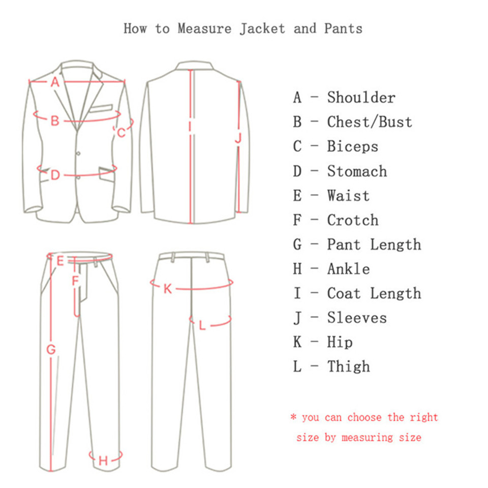 بدلة رجالية مخصصة من قطعتين بل - مراجعة Elegant Formal Men'S Wear وسعره